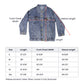 Bingo 01 - Oversized Women's DTG Denim Jacket - Gift for Her