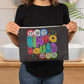 Bingo Squad- Fabric Zippered Pouch Large - Gift for Her - Gift for Him