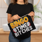 Bingo Time Bitches - Fabric Zippered Pouch Large - Gift for Her