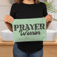 Prayer Warrior - Large Fabric Zippered Pouch - Gift for Her - Gift for Him