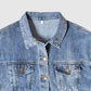 Keep The Faith - Men's DTG Denim Jacket - Gift for Him