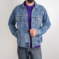 Faith Moves Mountains - Men's DTG Denim Jacket - Gift for Him