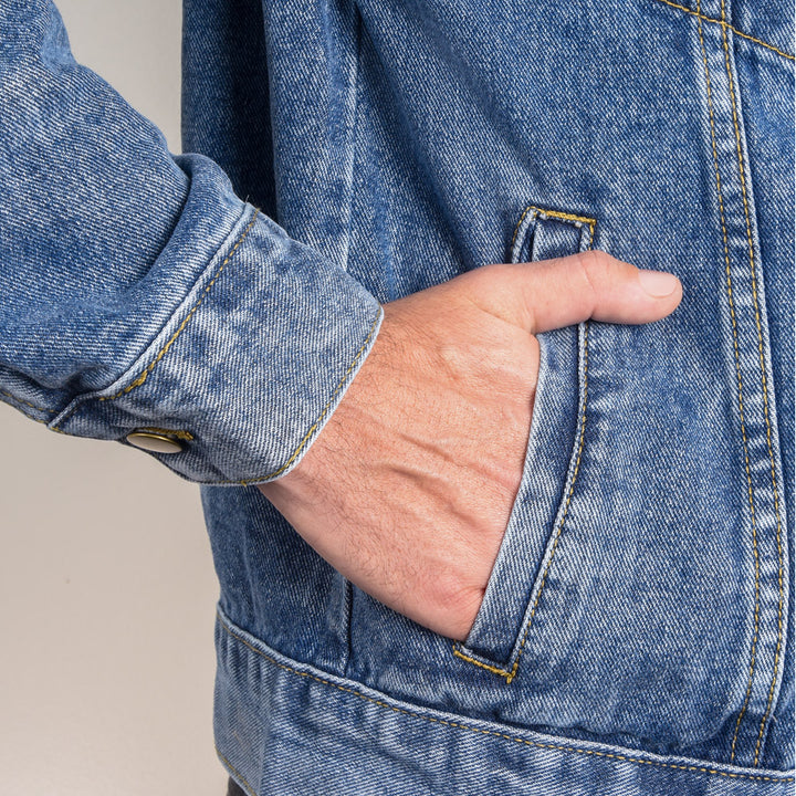 Keep The Faith Denim Jacket – Gift for Him