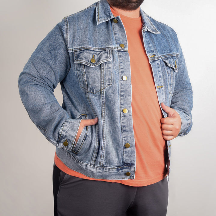 Keep The Faith Denim Jacket – Gift for Him