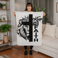 Keep The Faith Coral Fleece Blanket – Gift for Her - Gift for Him