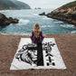 Keep The Faith Coral Fleece Blanket – Gift for Her - Gift for Him