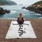 Faith (Black) - Coral Fleece Blanket (3:4) - Gift for Her - Gift for Him
