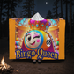 Bingo Queen - Hooded Sherpa Fleece Blanket - Gift for Her - Gift for Him