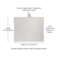 BINGO 1 - Hooded Sherpa Fleece Blanket - Gift for Her - Gift for Him