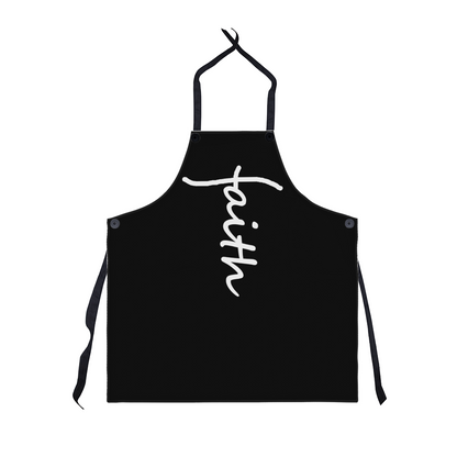 Faith (White) - Apron - Gift for Her - Gift for Him