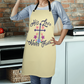 His Love Never Fails - Apron - Gift for Her - Gift for Him