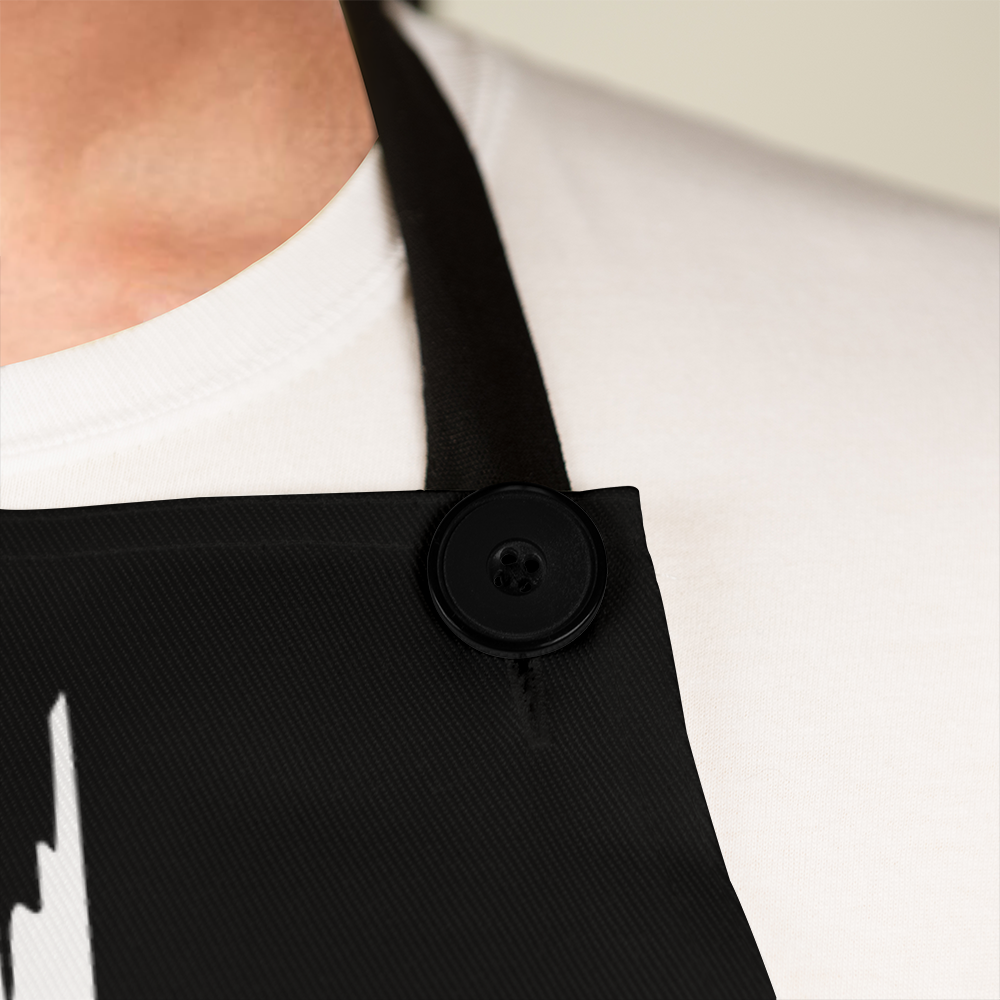 Grateful (WHITE) - Apron - Gift for Her - Gift for Him