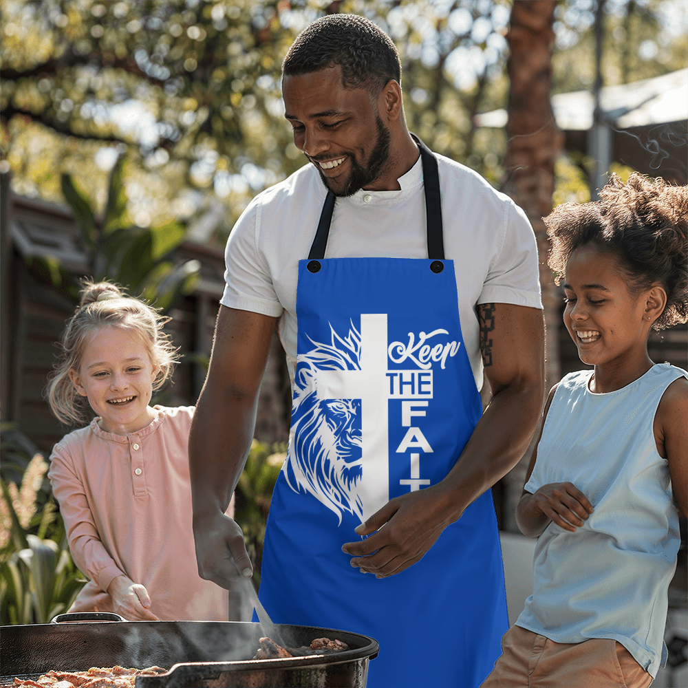 Keep The Faith 02 - Apron - Gift for Her - Gift for Him