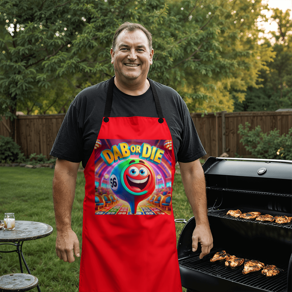 Dab Or Die 01 - Apron - Gift for Her - Gift for Him