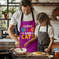 I Love Bingo And Cats - Apron - Gift for Her