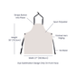 Let Your Faith Be Bigger Than Your Fear - Apron - Gift for Her - Gift for Him