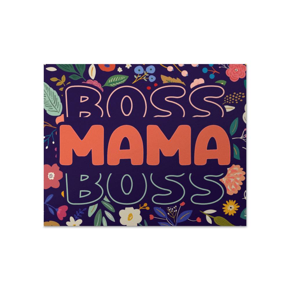 Mama Boss - Matte Poster (5:4) - Gift for Mom