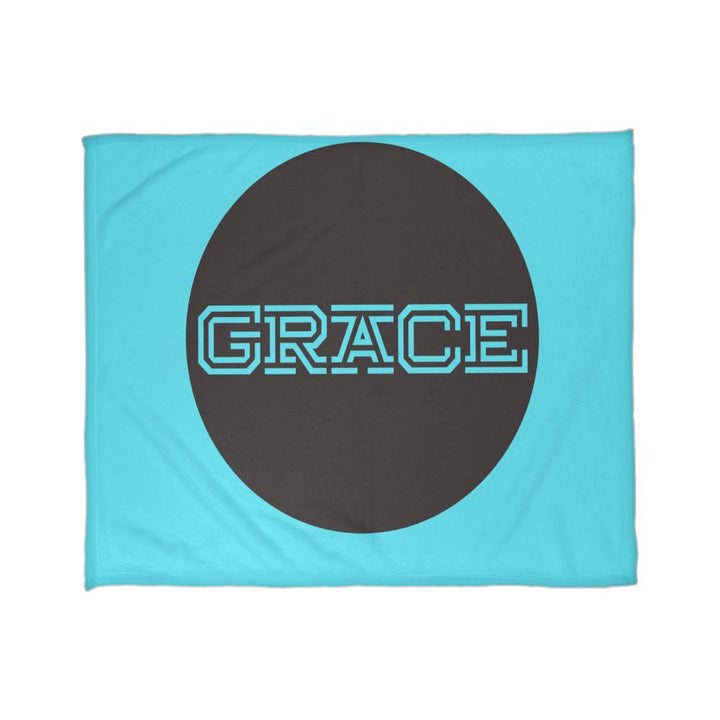 GRACE Coral Fleece Blanket – Gift for Her - Gift for Him
