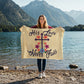 His Love Never Fails - Coral Fleece Blanket (4:3) - Gift for Her