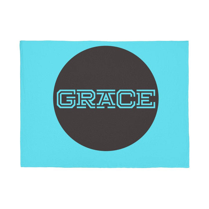 GRACE Coral Fleece Blanket – Gift for Her - Gift for Him