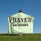 Prayer Warrior Coral Fleece Blanket – Gift for Her - Gift for Him