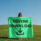 Divine Download Coral Fleece Blanket – Gift for Her - Gift for Him