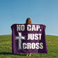 No Cap, Just Cross Coral Fleece Blanket – Gift for Her - Gift for Him