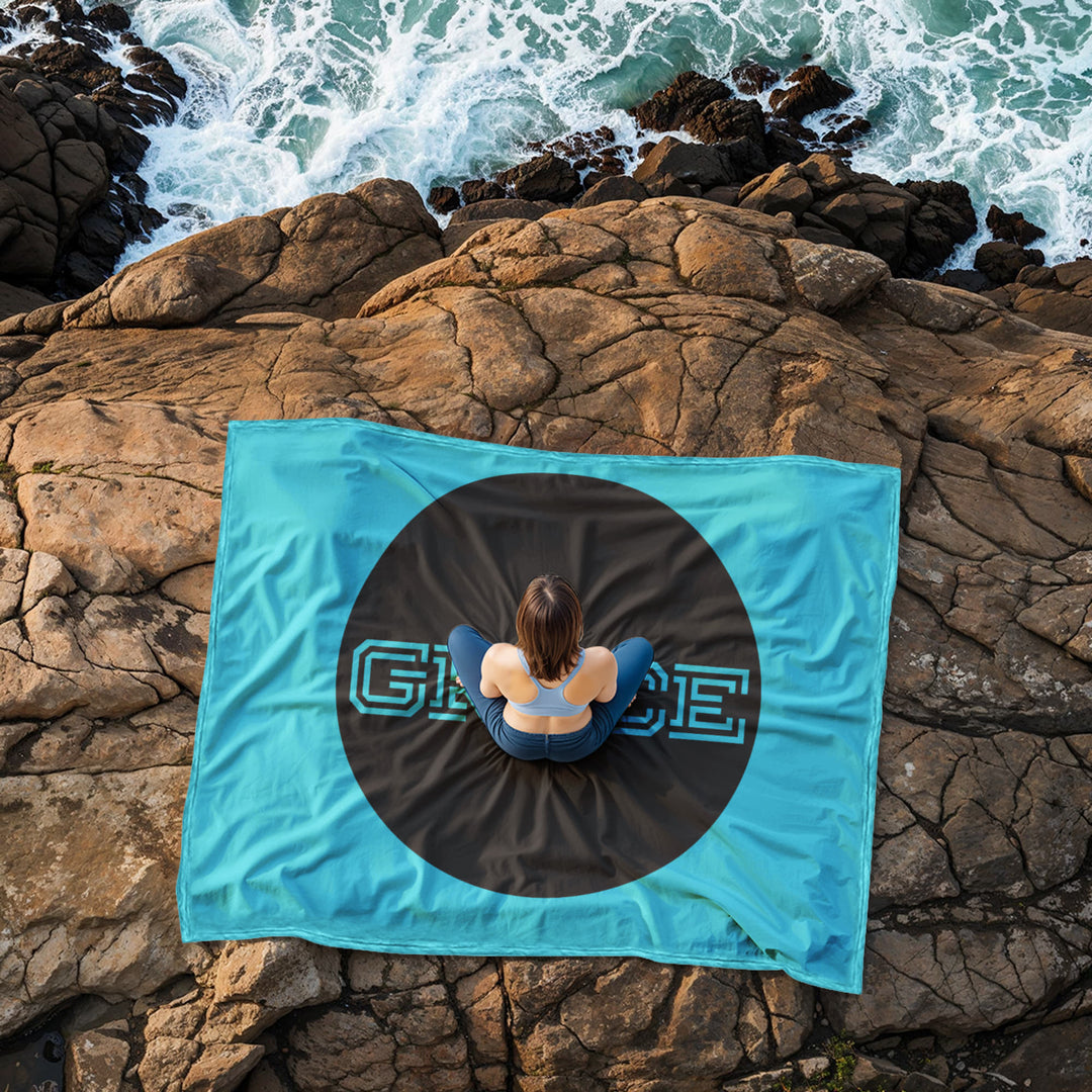 GRACE Coral Fleece Blanket – Gift for Her - Gift for Him
