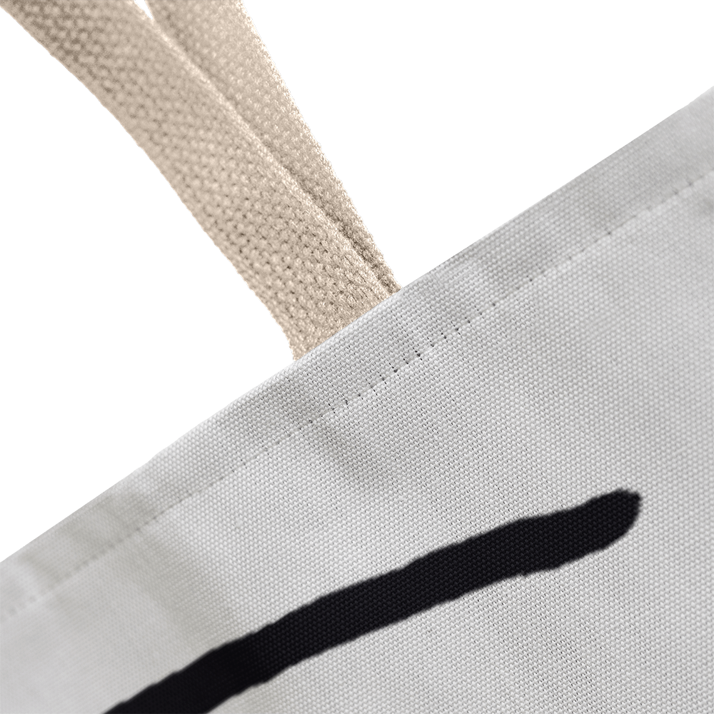 Faith (Black) Tote Bag – Gift for Her - Gift for Him