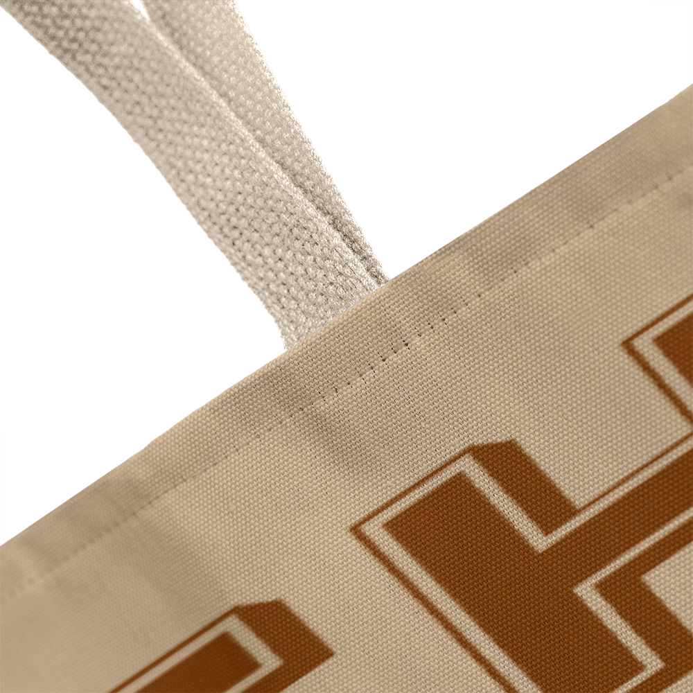 Faith Over Fear (Brown) Classic Tote Bag – Gift for Her - Gift for Him