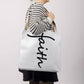 Faith (Black) - Classic Tote Bag - Gift for Her - Gift for Him