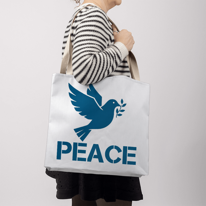PEACE Classic Tote Bag – Gift for Her