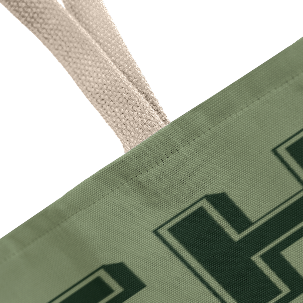 Faith Over Fear (Green) Classic Tote Bag – Gift for Her - Gift for Him