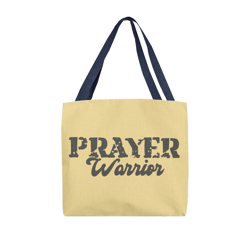 Prayer Warrior - Classic Tote Bag - Gift for Her