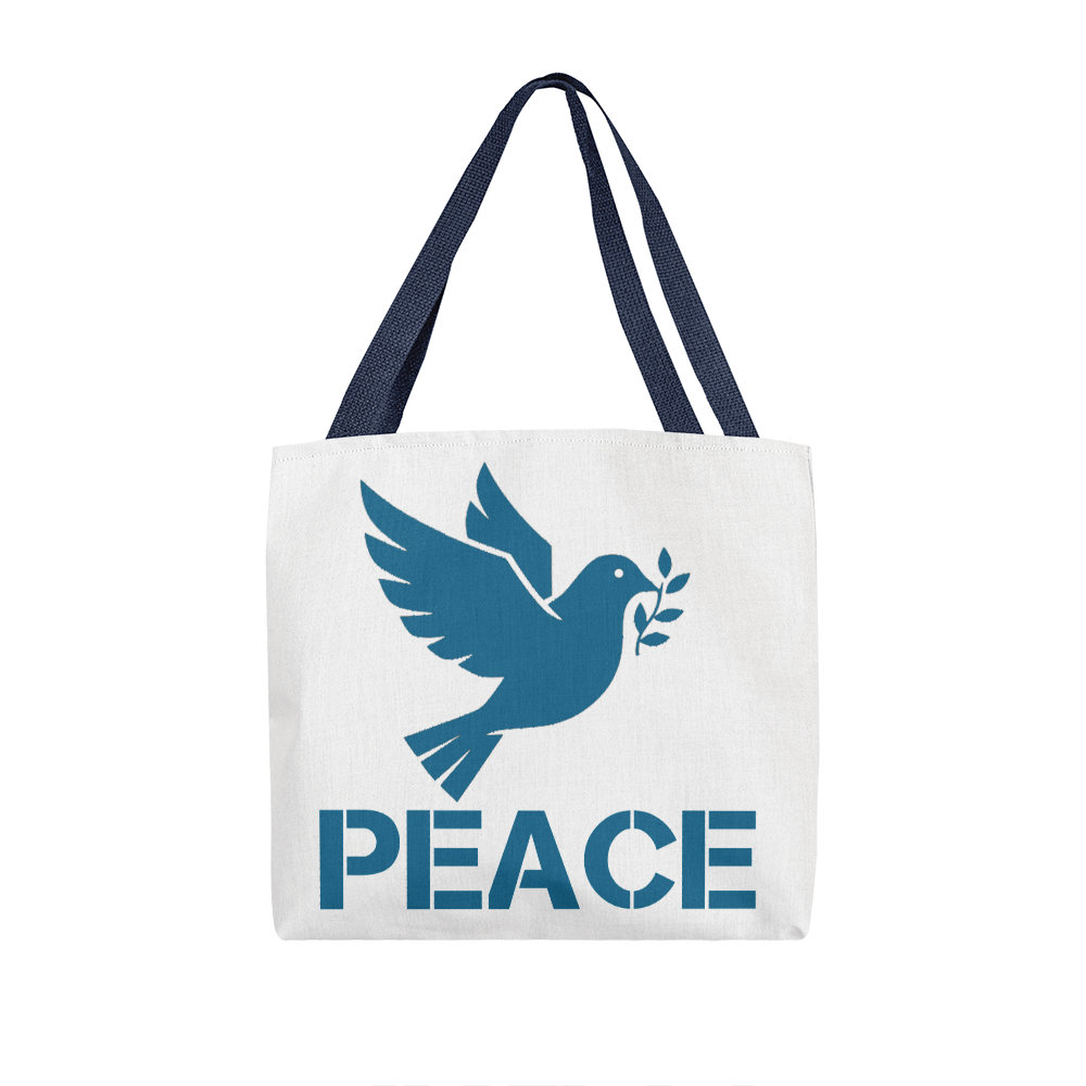 PEACE Classic Tote Bag – Gift for Her
