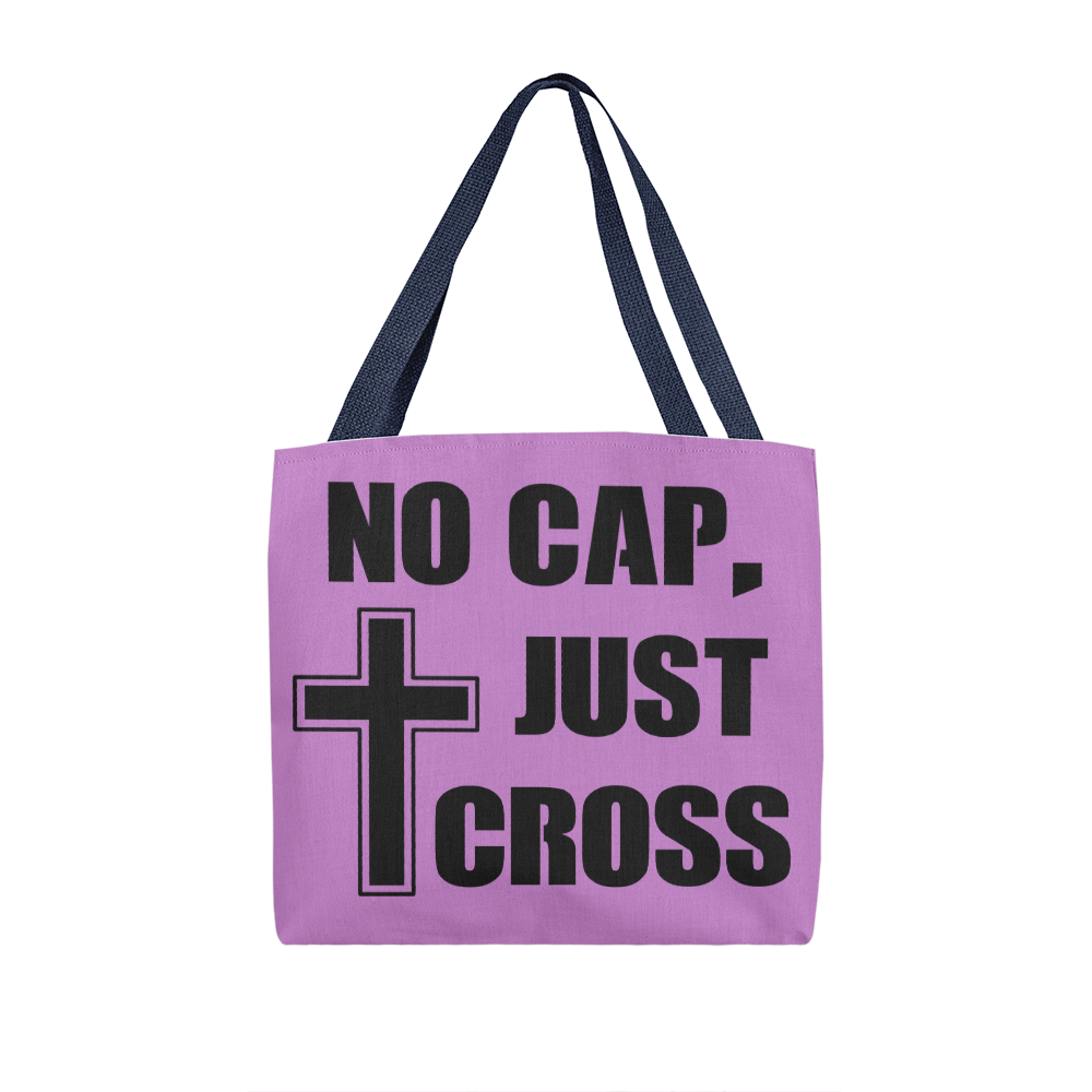 No Cap, Just Cross Classic Tote Bag – Gift for Her