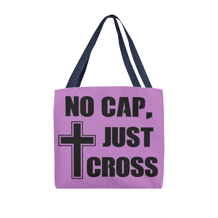 No Cap, Just Cross Classic Tote Bag – Gift for Her
