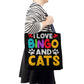 I Love Bingo And Cats - Classic Tote Bag - Gift for Her