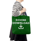 Divine Download - Classic Tote Bag - Gift for Her