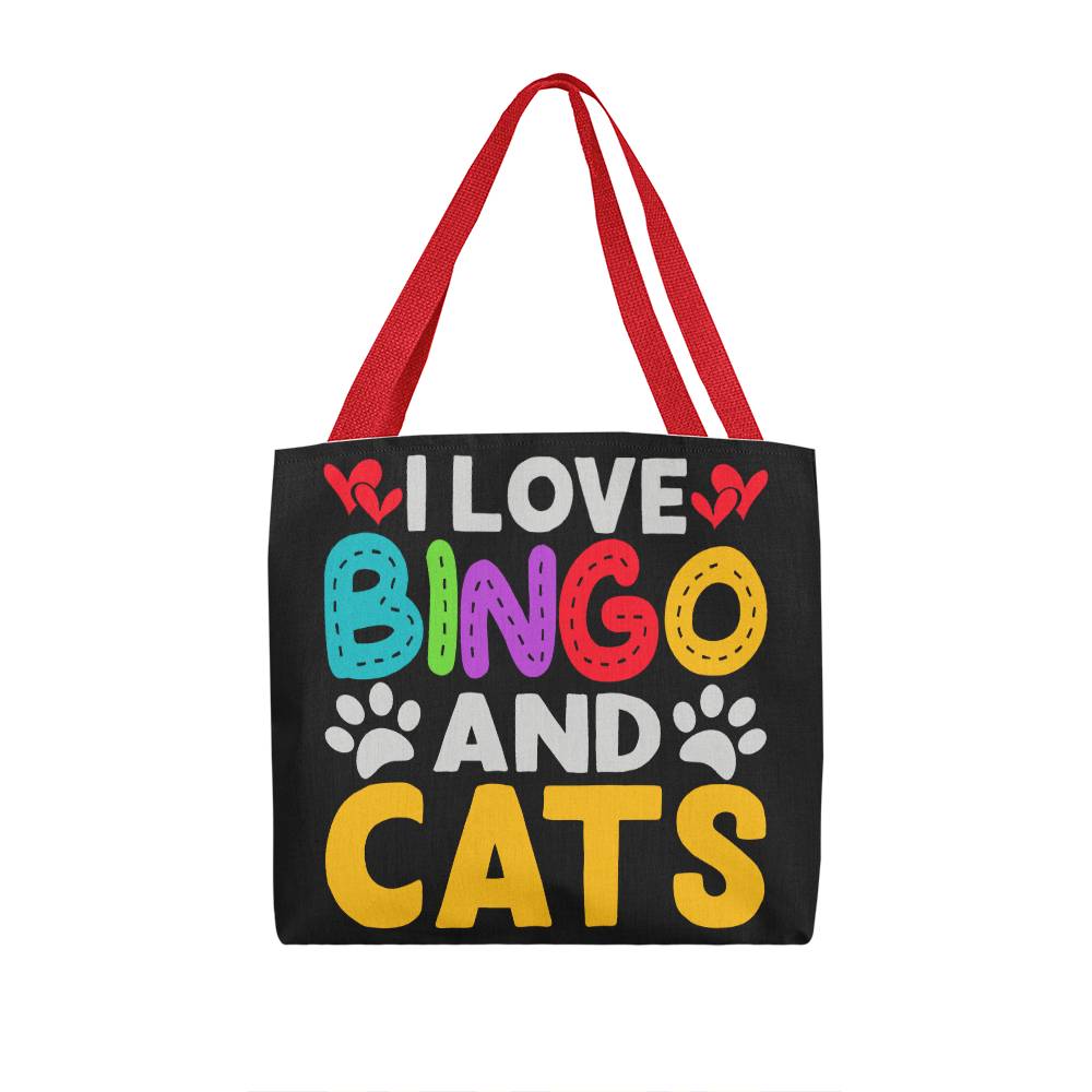 I Love Bingo And Cats - Classic Tote Bag - Gift for Her