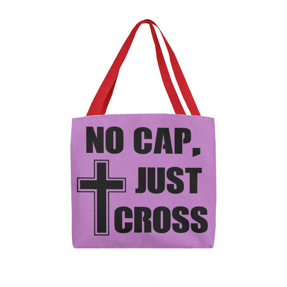 No Cap, Just Cross - Classic Tote Bag - Gift for Her