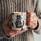 Life Is Better With Cats - White Ceramic Mug - Gift for Her - Gift for Him