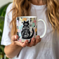 Life Is Better With Cats - White Ceramic Mug - Gift for Her - Gift for Him