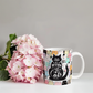 Life Is Better With Cats - White Ceramic Mug - Gift for Her - Gift for Him