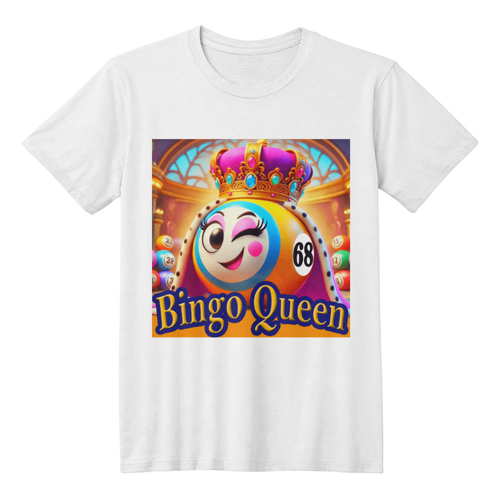 Bingo Queen Unisex T-Shirt – Gift for Her