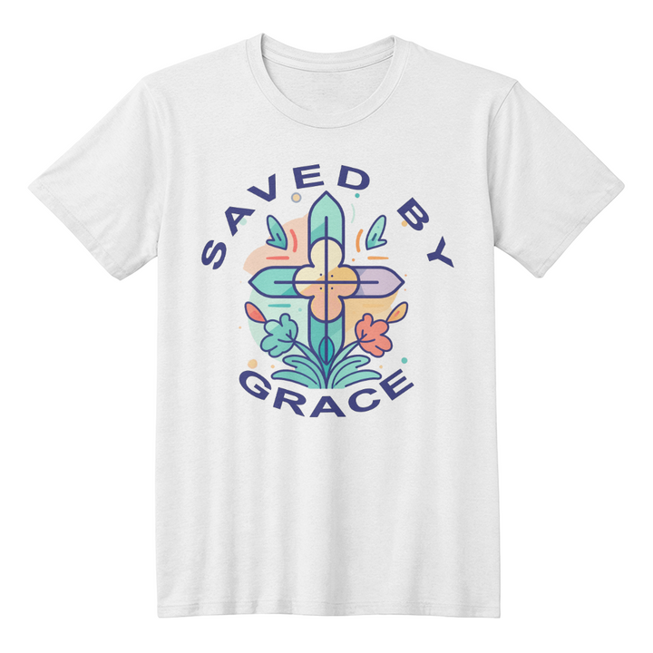Saved By Grace T-Shirt – Gift for Her