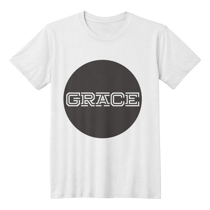 GRACE - Bella + Canvas 3001 Unisex T-shirt Front Print - Gift for Her - Gift for Him