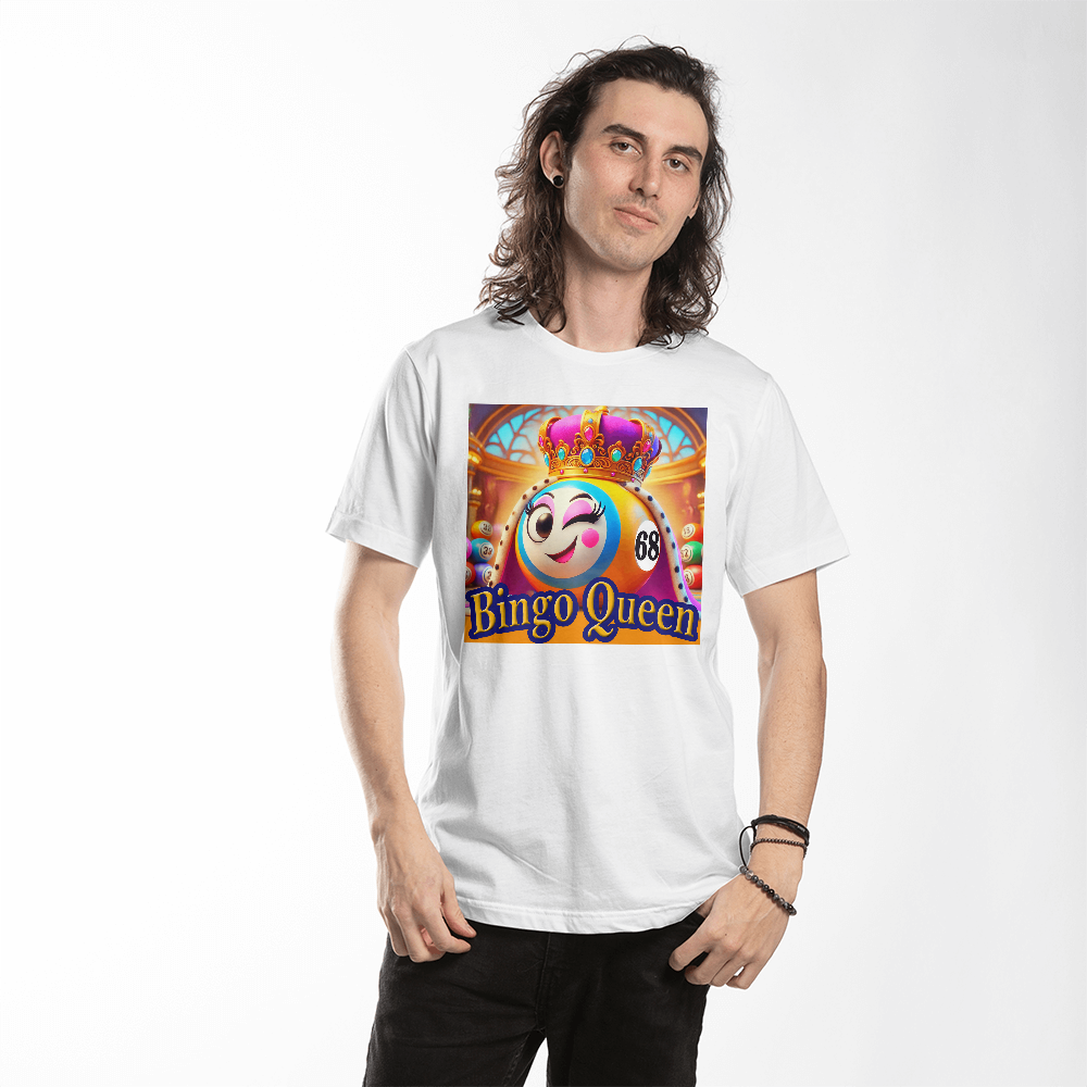 Bingo Queen Unisex T-Shirt – Gift for Her