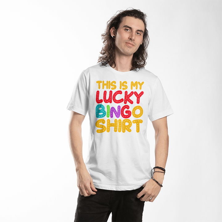 This Is My Lucky Bingo Shirt Tee – Gift for Her - Gift for Him