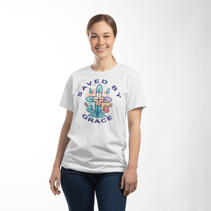 Saved By Grace T-Shirt – Gift for Her